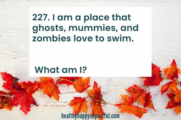 Halloween riddles for kids