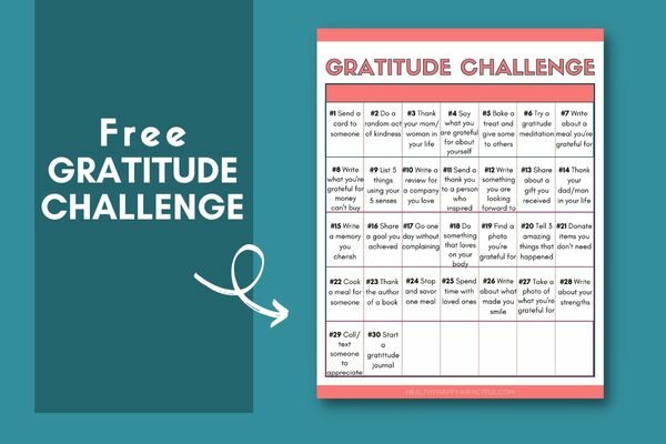 gratitude challenge free printable pdf