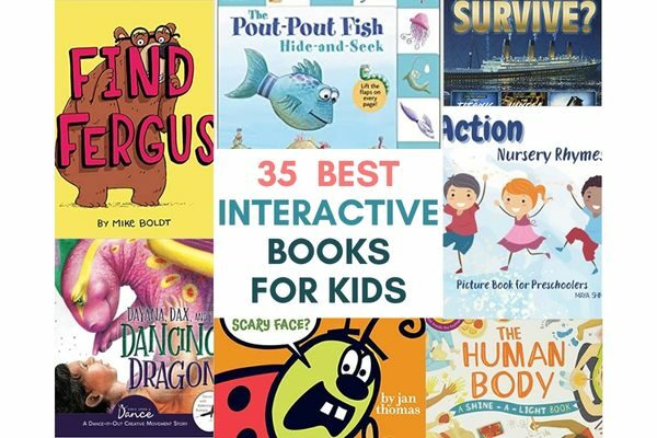 interactive childrens books for toddlers, kindergarteners, preschool