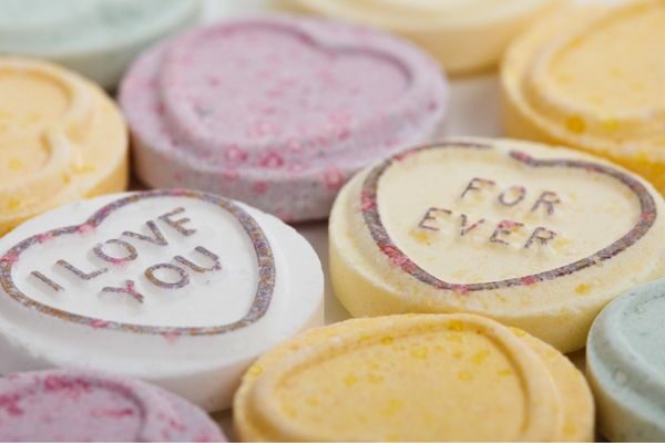 valentine candy hearts