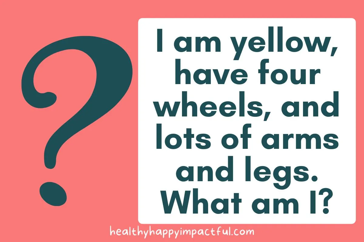 Easy what am I riddles for kids at school