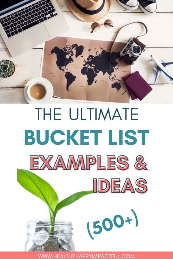Bucket list examples that are unusual and inspiring