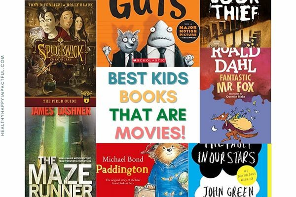 good list of children's books made into kids movies