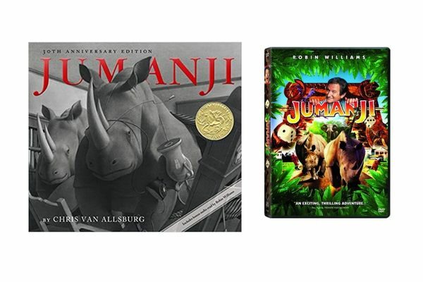 Jumanji: family books turned into movies
