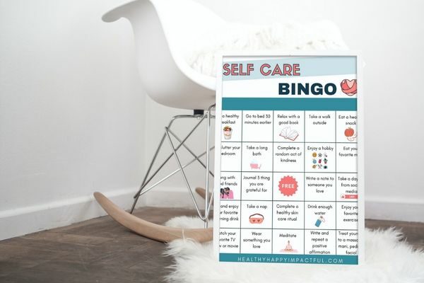 Self care bingo cards pdf free printable sheets with rules