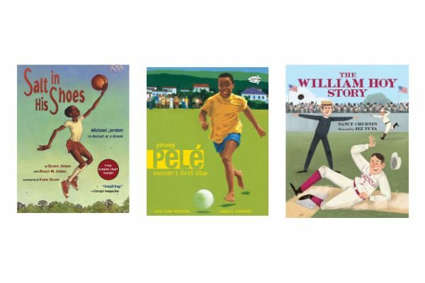 Salt in His Shoes, Pele, The William Hoy Story; inspirational and motivational books for children