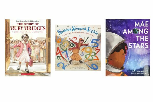 Ruby Bridges, Nothing Stopped Sophie, Mae Among the Stars; inspiring kids picture books