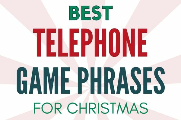 Best Christmas telephone phrases and words for students or adults