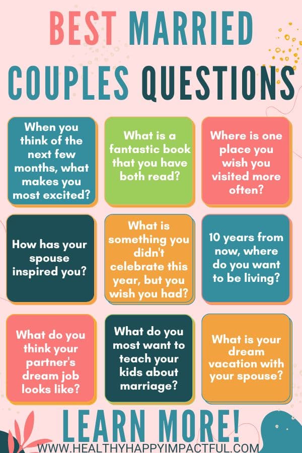 best deep questions for married couples game pin