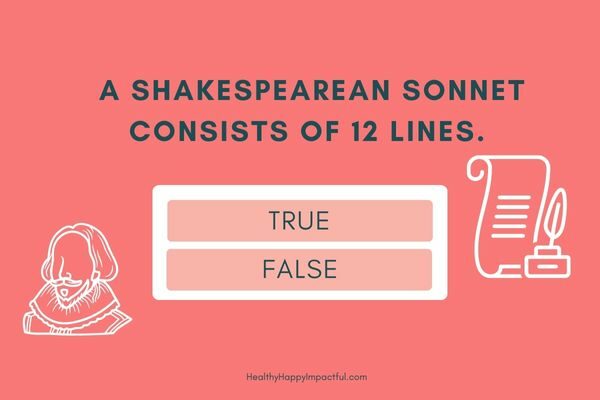 true or false; random book trivia facts for adults and high schoolers