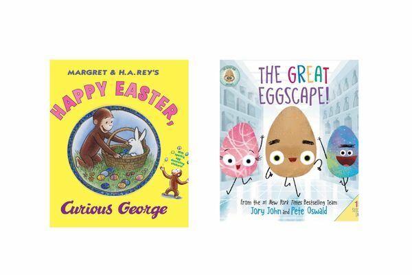 Happy Easter, Curious George, The Great Eggscape; Easter books for children