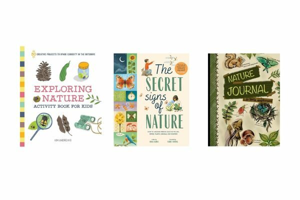 three nature books; scavenger hunt teen