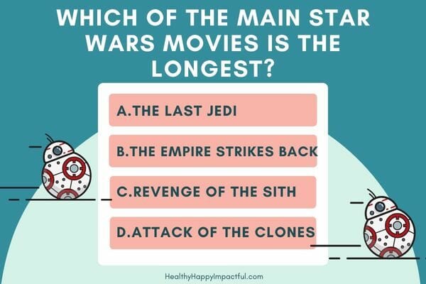 50+ Star Wars Trivia Questions & Printable Quiz - Play Party Plan