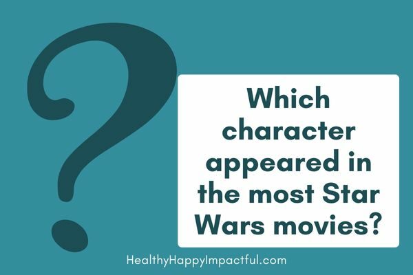 Star Wars trivia quiz with answers