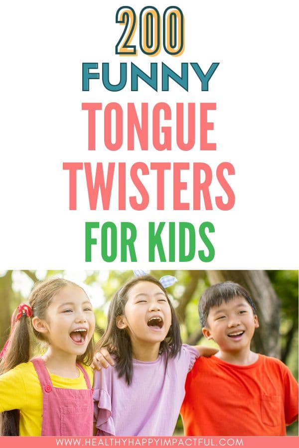 title pin; tongue twisters examples for kids