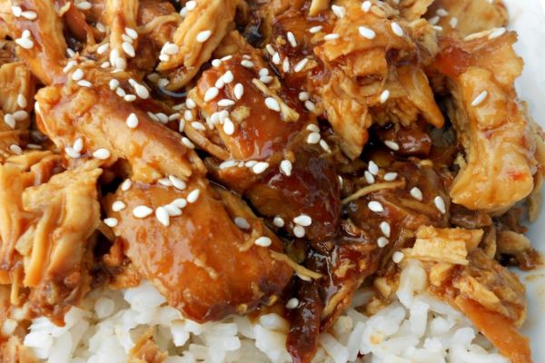 healthy honey sesame chicken