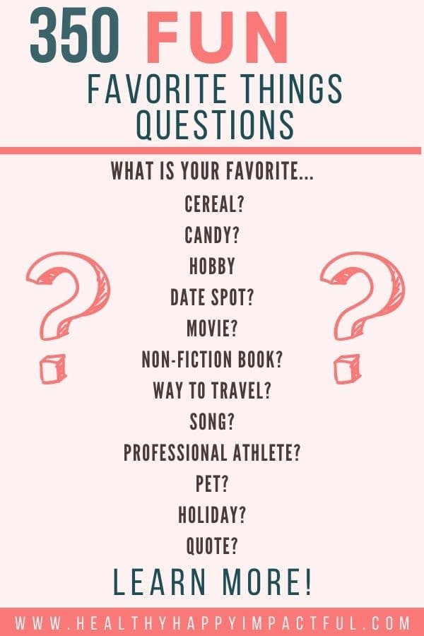 list pin; my favorite things questions list printable