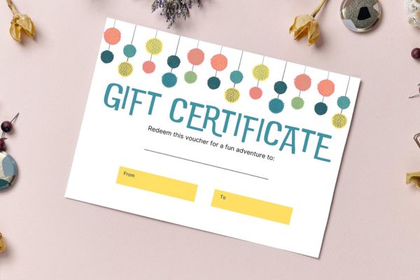 best experience gifts for kids free gift certificate printable pdf