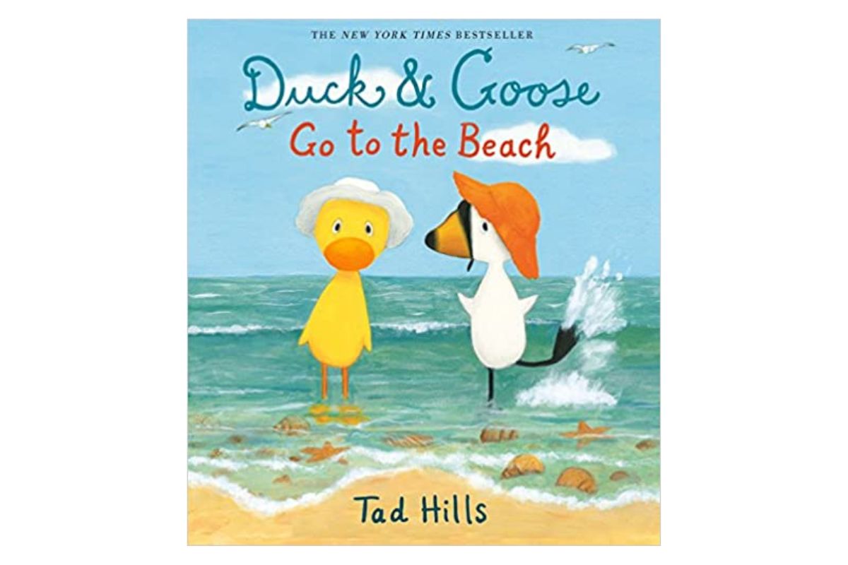 Duck & Goose, beach picture books for kids