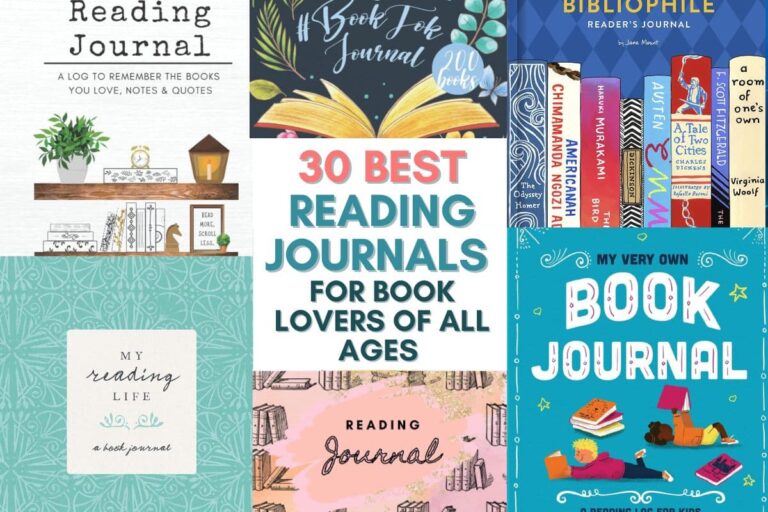 30 Best Reading Journals For Book Lovers Of All Ages (In 2024)
