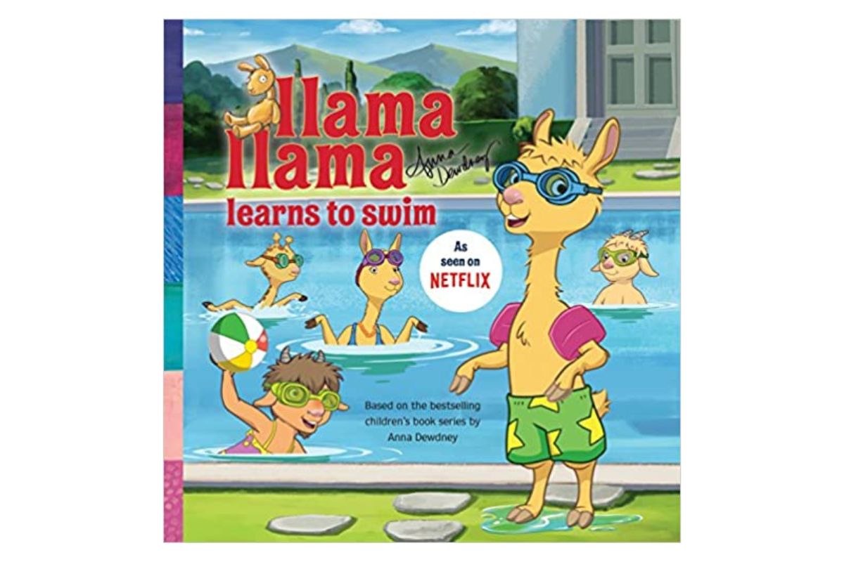 Llama Llama Learns to Swim: Picture books for kids in summertime, good for preschool and toddlers