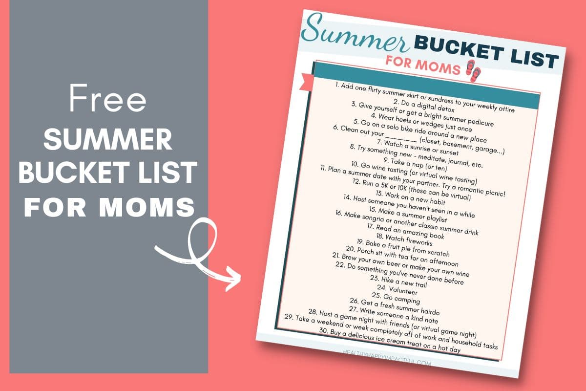 summer bucket list template pdf for adults and moms 2023 with friends