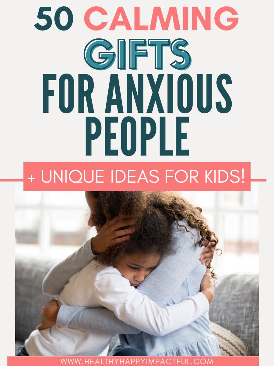 calming gifts for people anxiety relief pin