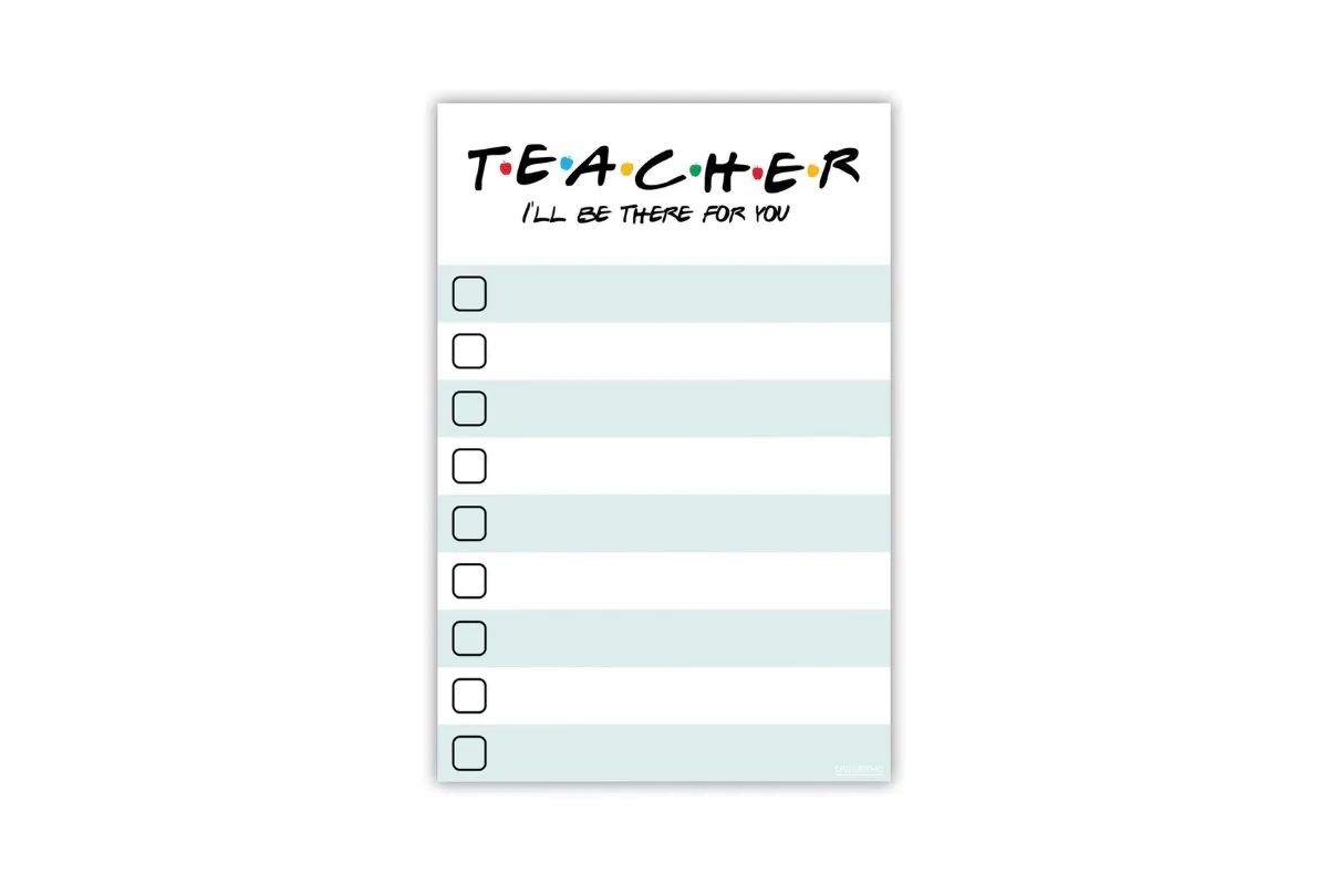 Notepad: best teacher survival kit gift ideas