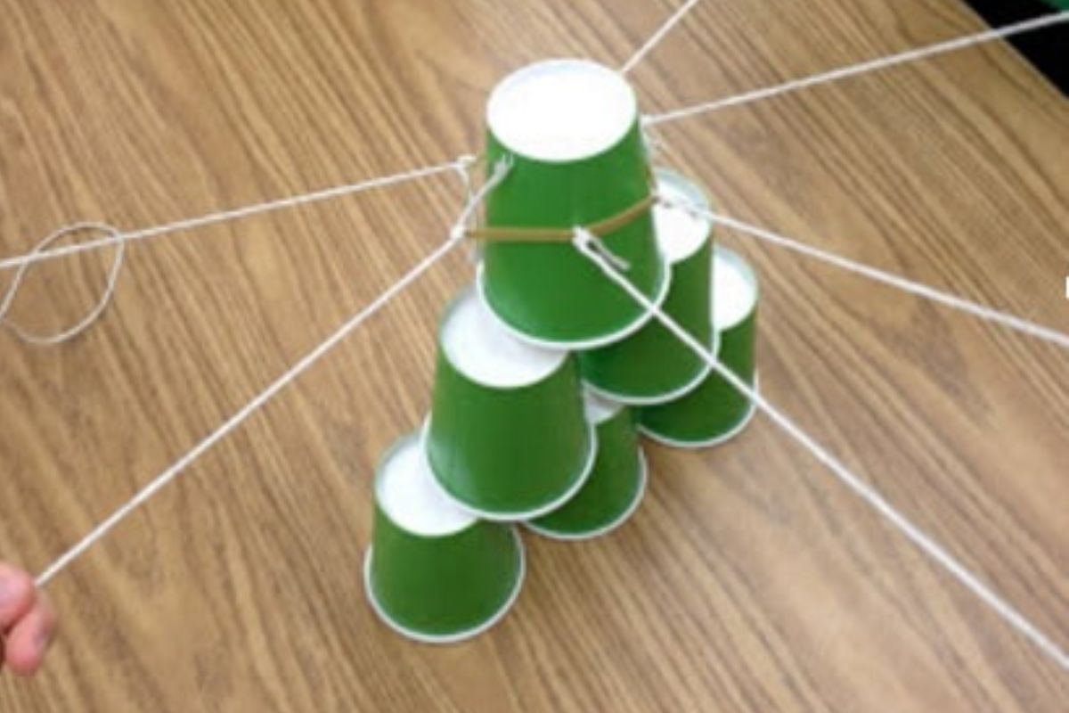 cup stacking team building activities for teenagers