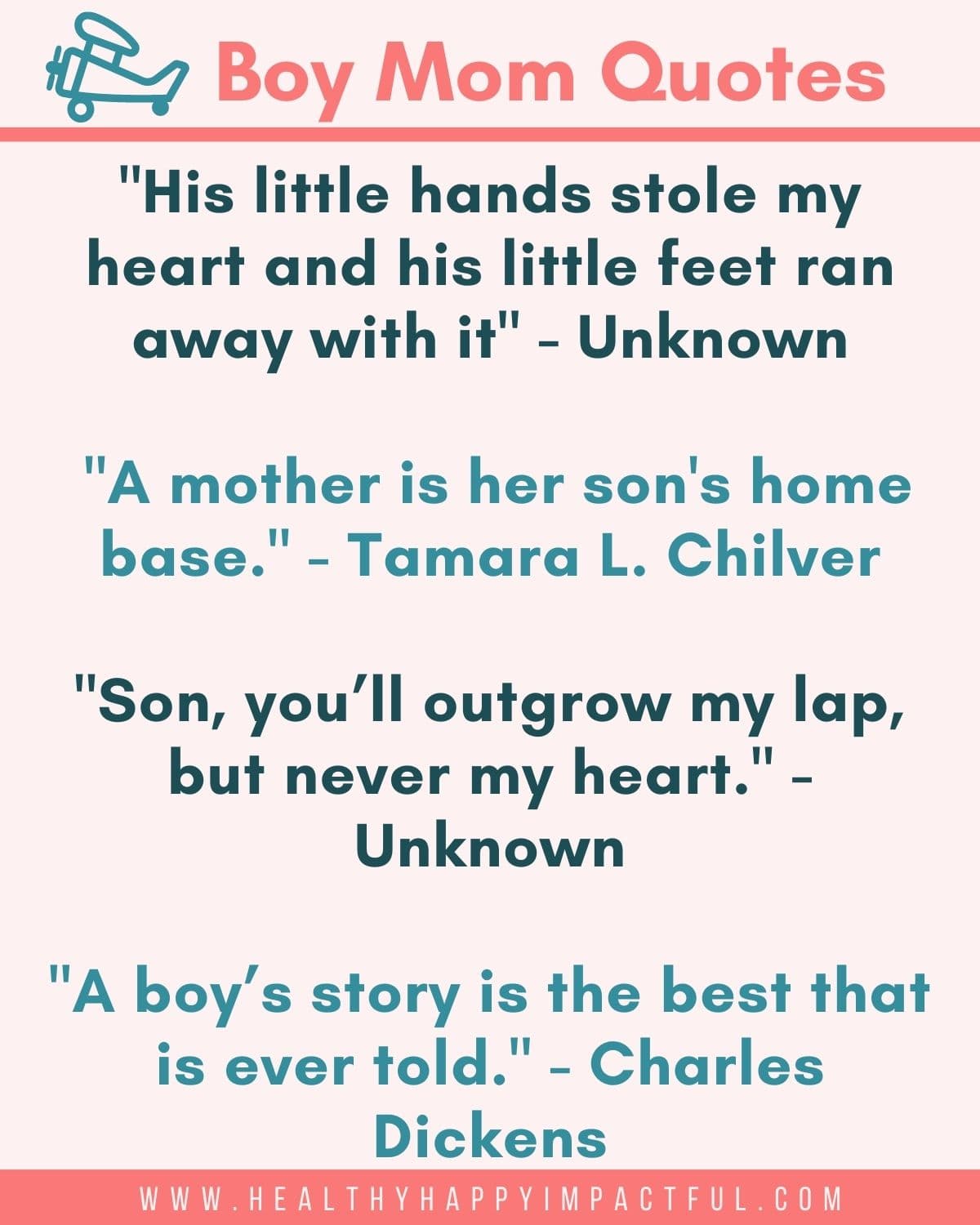 list pin; mom of boys quotes