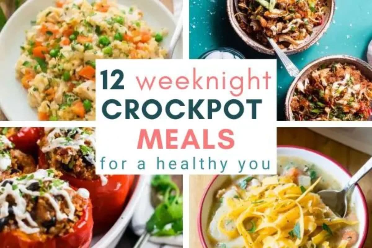 crockpot meals 1 Healthy weeknight crockpot meals