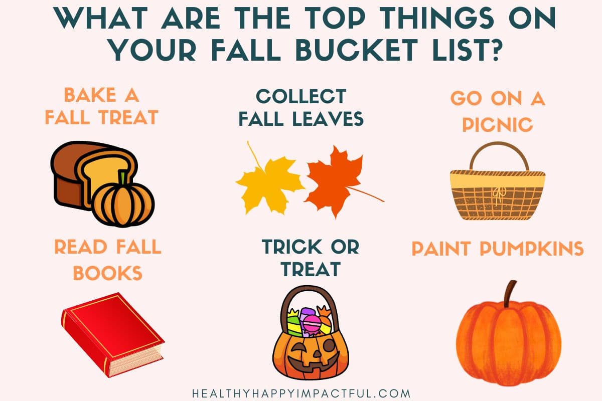 autumn bucket list ideas