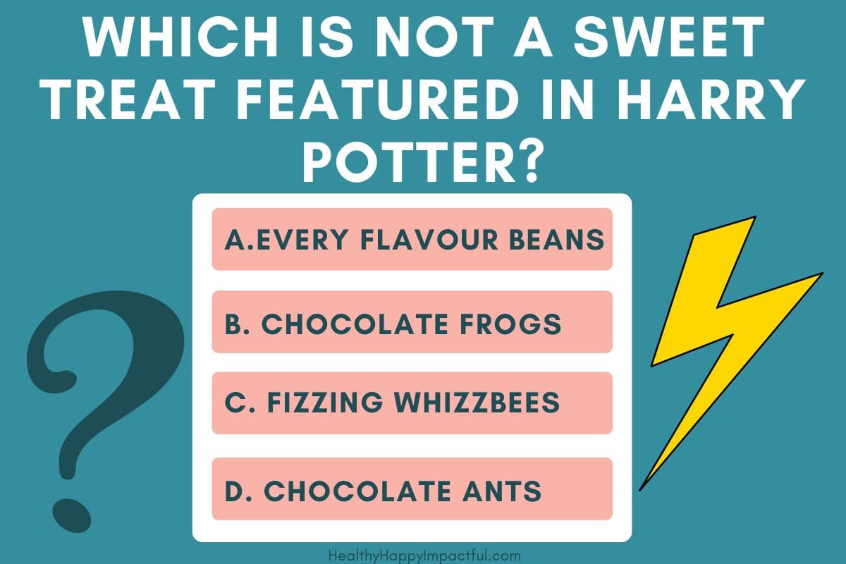 fun and funny Harry Potter and Hogwarts trivia quiz multiple choice