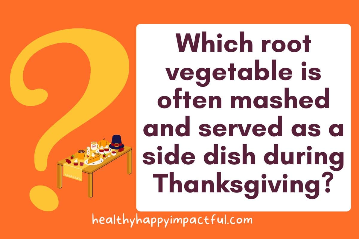 best Thanksgiving food and dessert trivia questions and answers
