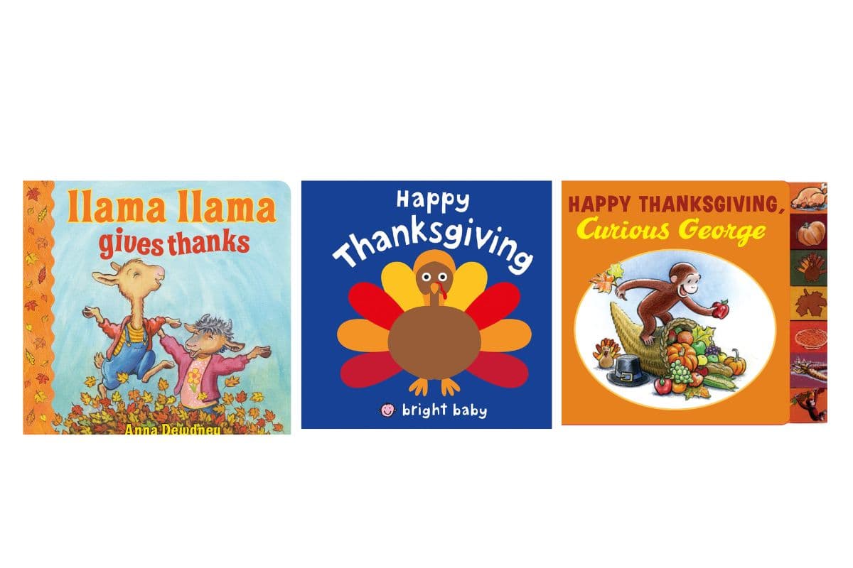 Thanksgiving books for preschoolers; toddlers