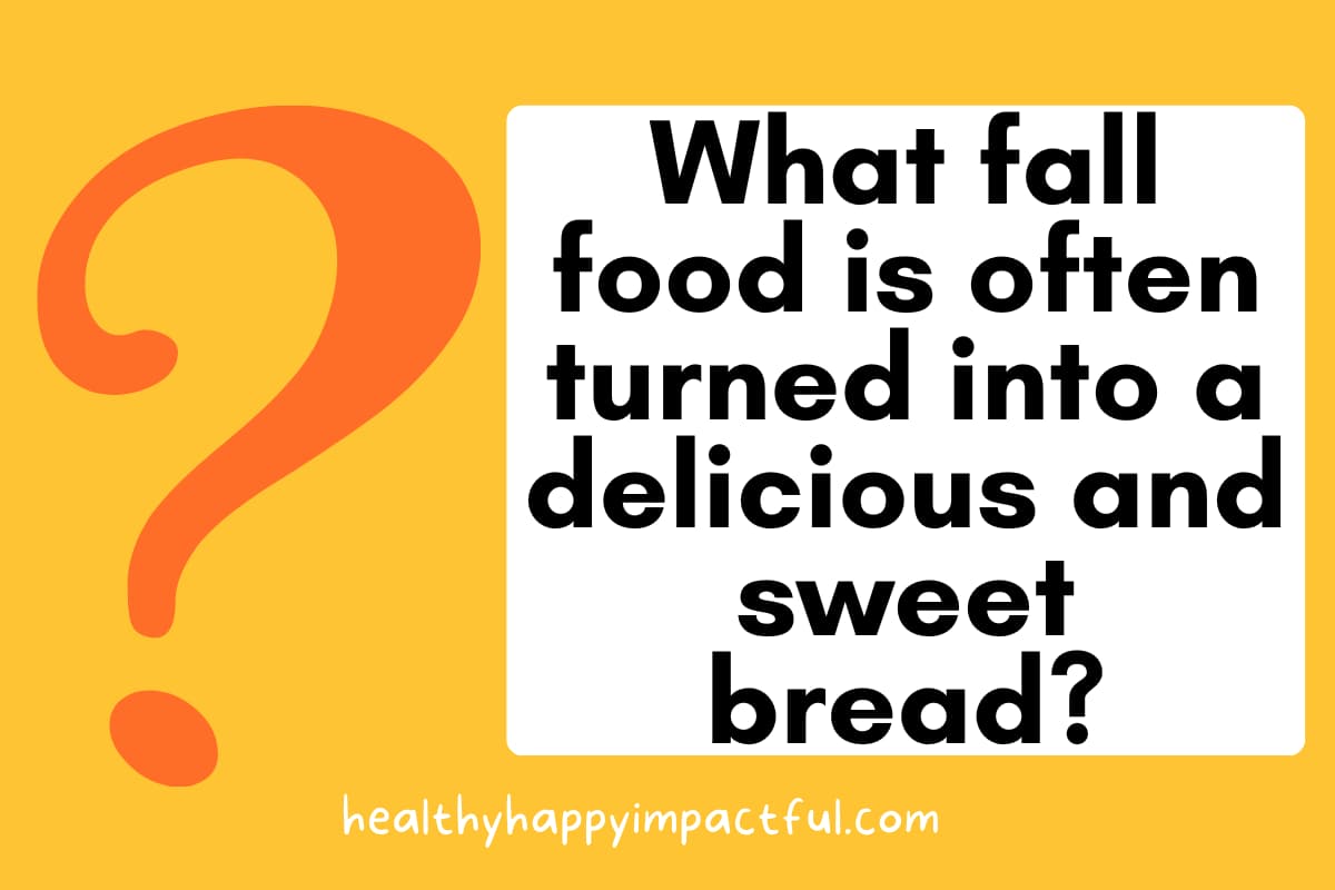 fall food trivia questions and answers; quiz