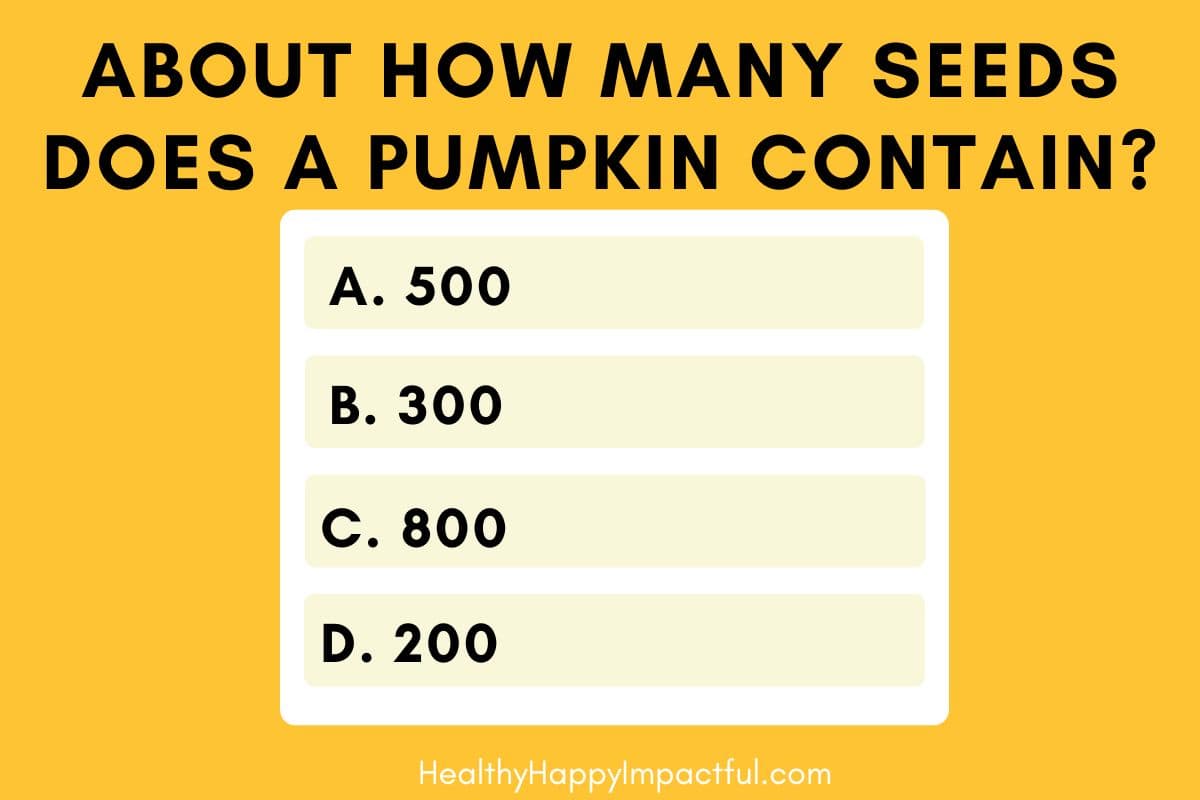 pumpkin trivia questions and answers multiple choice; fun facts about; for kids