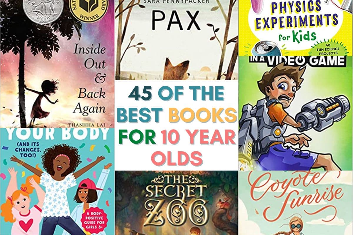 best books for 10 year olds to read 2025