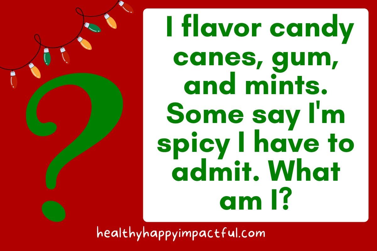 best Christmas food riddles