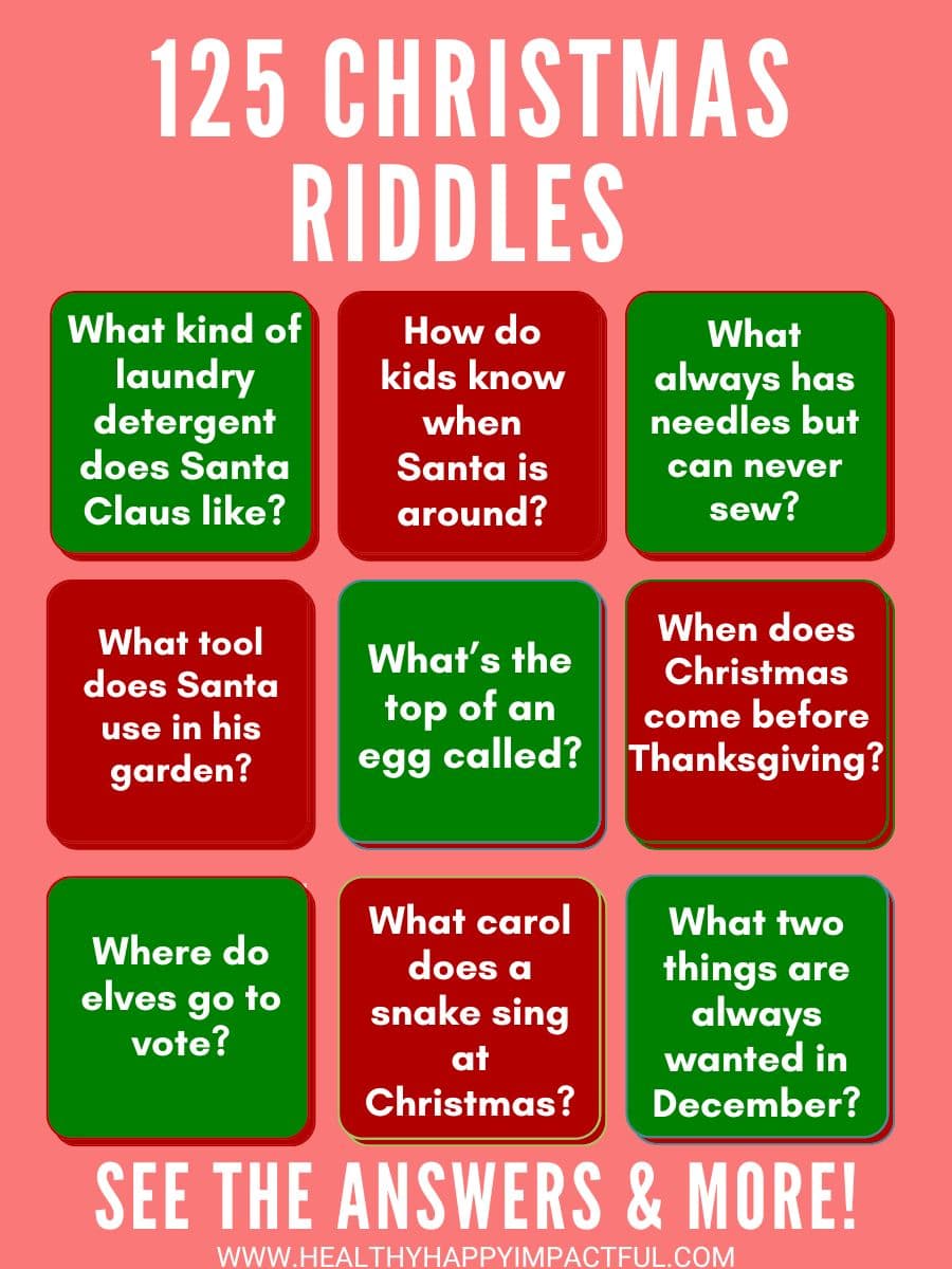 Christmas and winter riddles with answers; snowman; snow