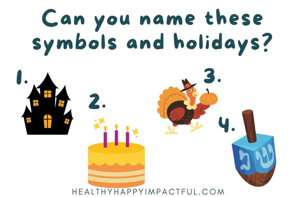 Holiday trivia picture quiz