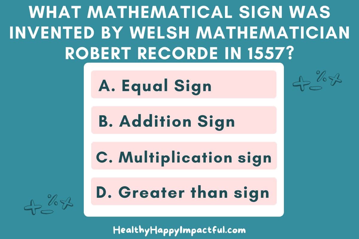 interesting math history trivia facts and questions