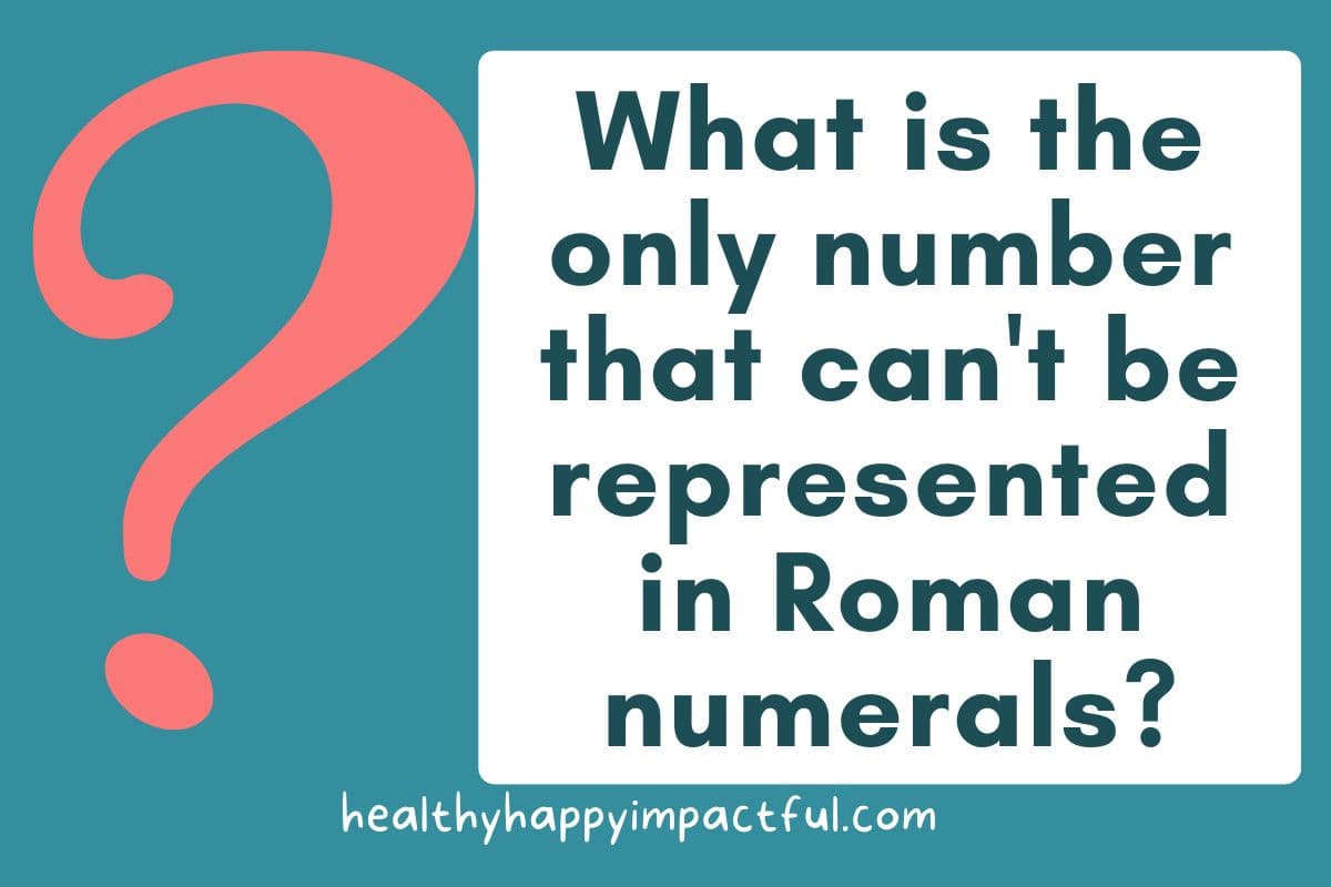 Easy and hard roman numerals math trivia quiz