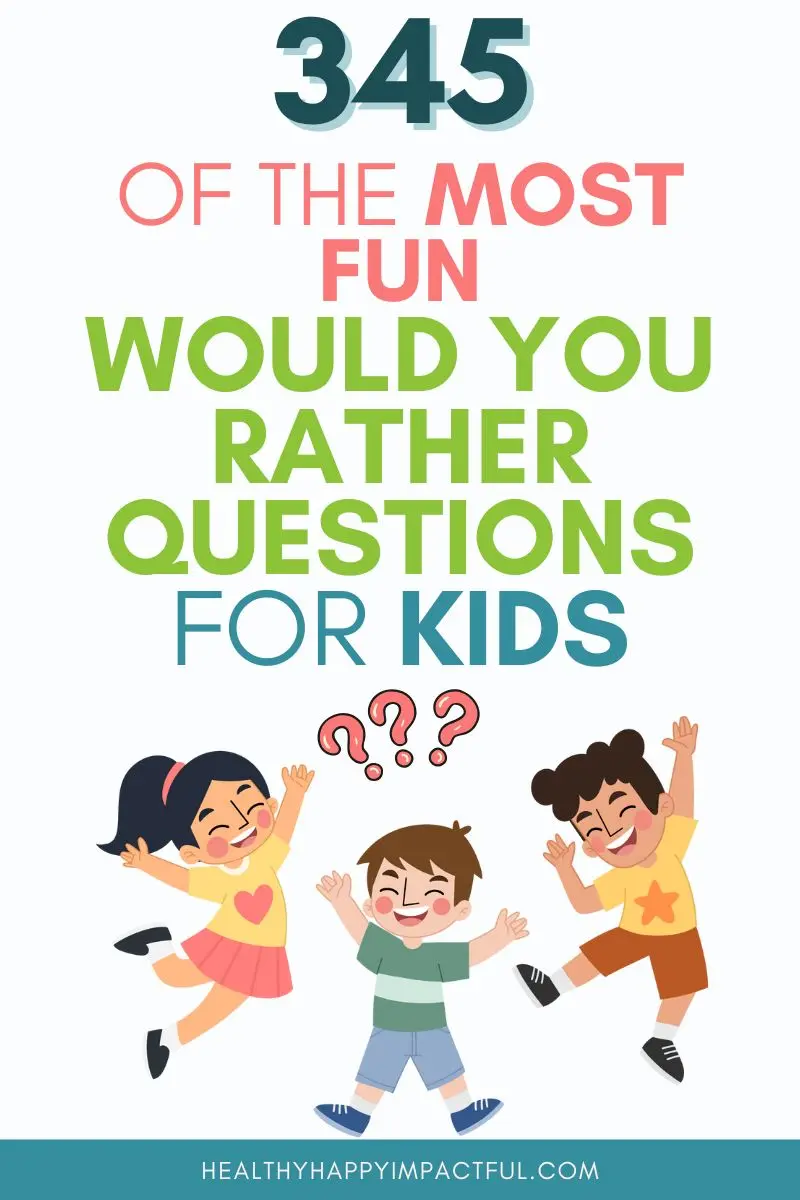 title; easy would you rather for kids game, kindergarten or preschool