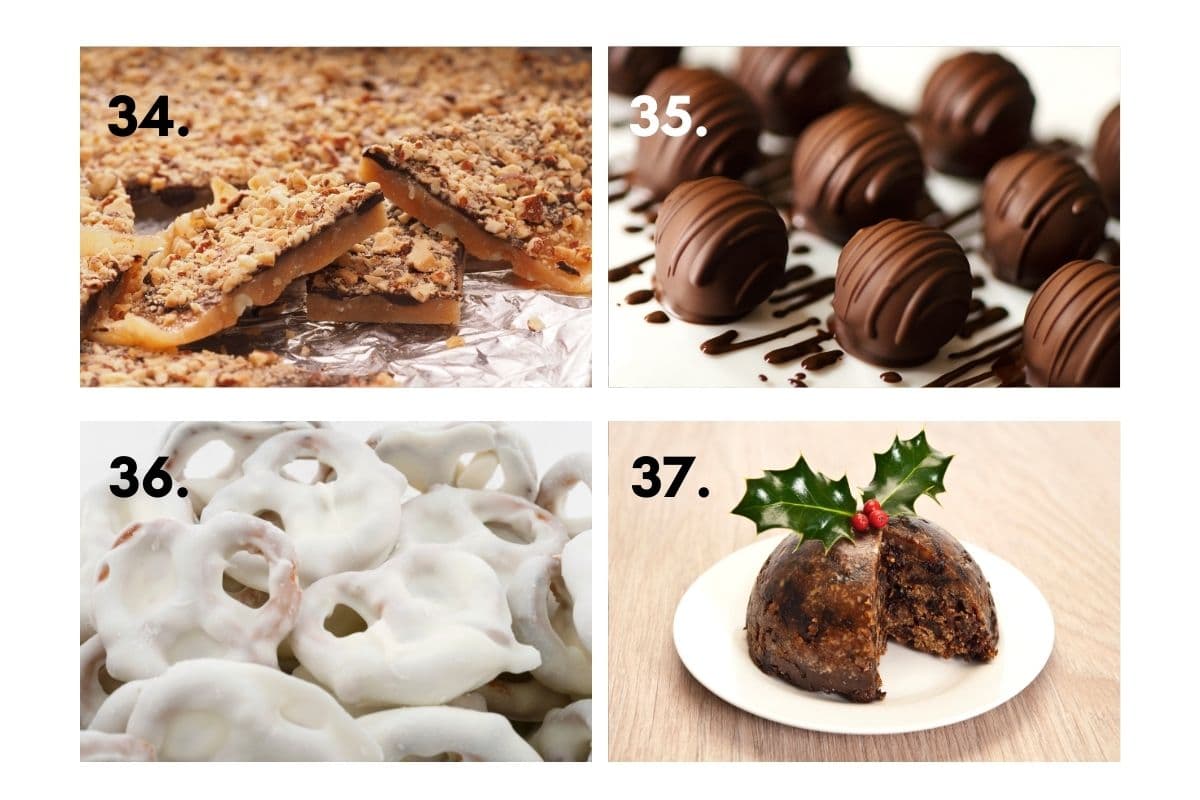 Christmas food picture quiz