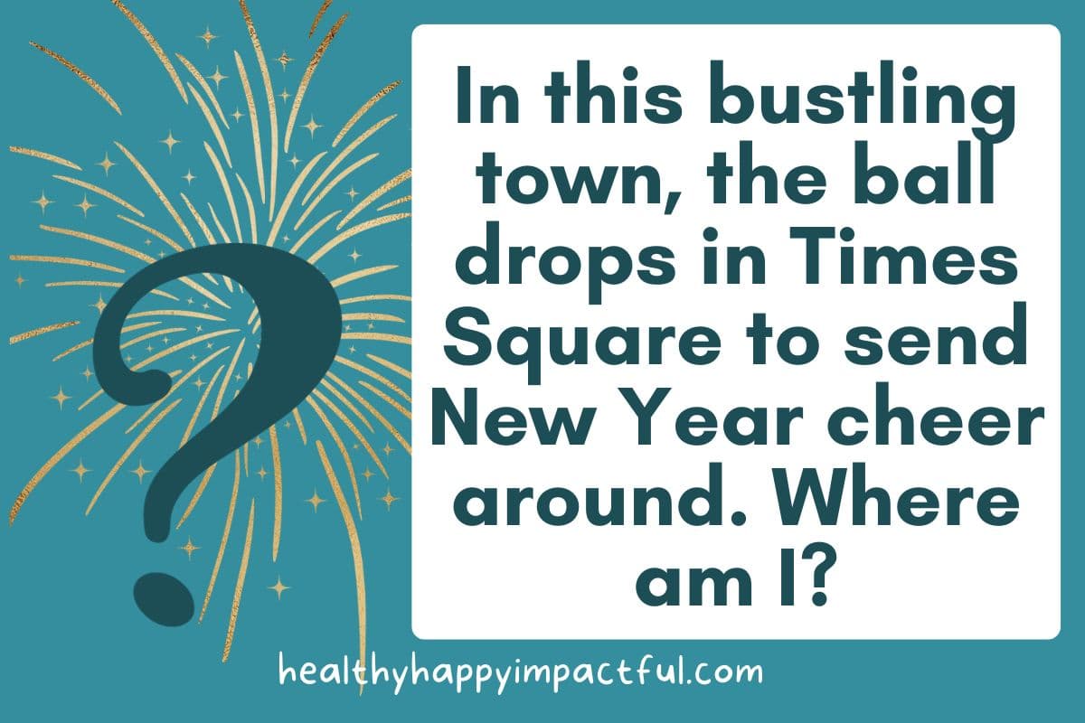 funny new year riddles with answers; good puzzles