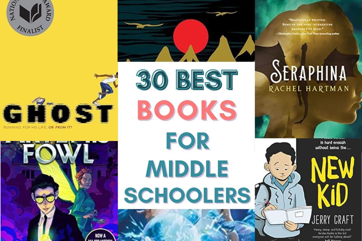 30 Best Books For Middle School Boys & Girls (Ages 11, 12, & 13)