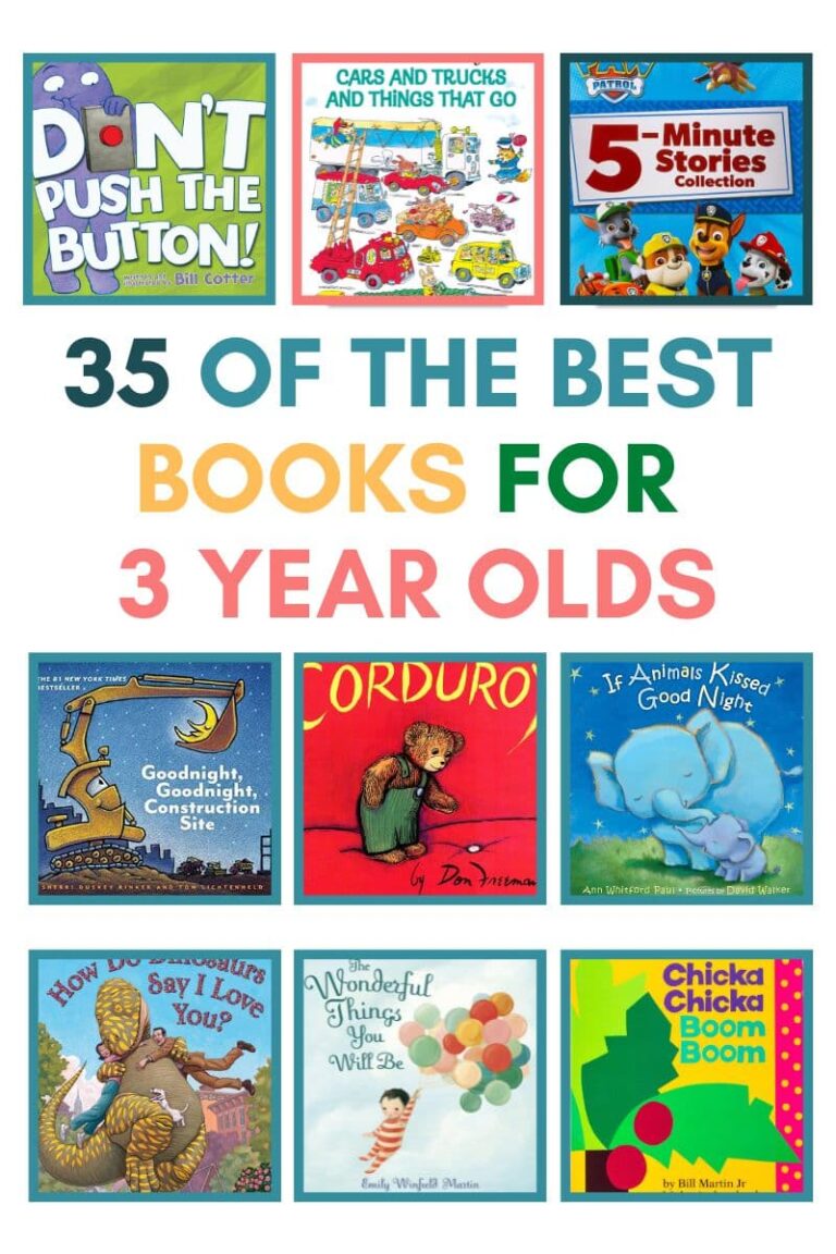 best 3 5 year old books