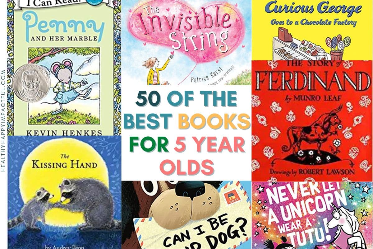 best 5 year olds books list for boys and girls