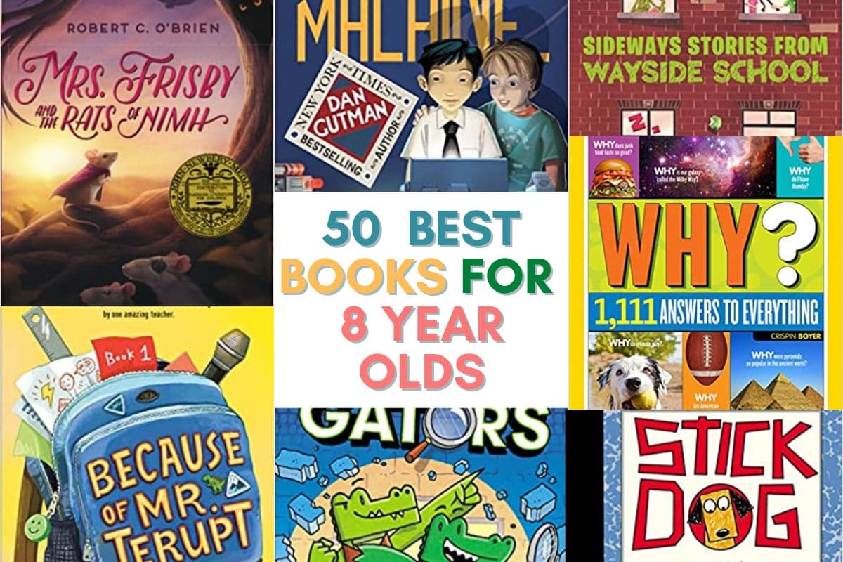 Great books and book series for 8 year olds